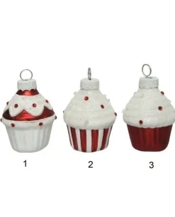 Decoro Da Albero Appendino Cupcake In Vetro