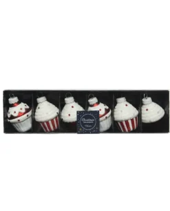 Decoro Da Albero Appendino Cupcake In Vetro