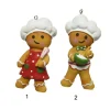 Decoro Da Albero Omino Pan Di Zenzerp 9.5 Cm In 2 Varianti