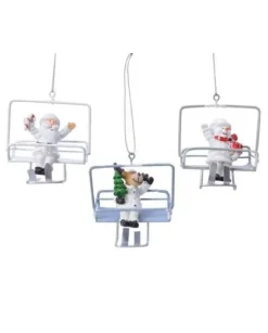 Decoro Per Albero Appendino Seggiovia 3 Modelli Assortiti