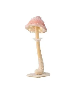 Decoro Per Albero Fungo Luminoso Con Led 30 Cm A Batteria
