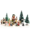 9 Figurine Accessori Da Strada In Poliresina Con Coro