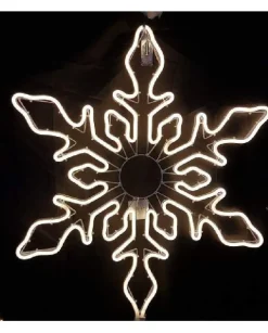 Fiocco Di Neve Luminoso Led Bianco Caldo