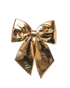 Fiocco 30X30Cm Oro Per Decorazioni Di Natale