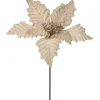 Fiore 50Cm Champagne Per Decorazioni Di Natale