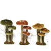 Foam Mushroom 3Col Assassorted14X18X26Cm