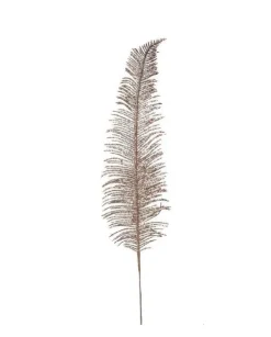 Foglia Felcina 39Cm Champagne Per Decorazioni Di Natale