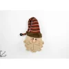 Fuoriporta Dietroporta Babbo Natale Tessuto Scozzese 30X10X24 Cm