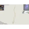 Gocce Di Luci Per Albero Di Natale 360 Nanoled Bianco Ghiaccio Uso Inteno 3Mt