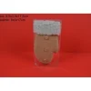 Guanto C/Juta Pelliccia E Bottoni In Pvc