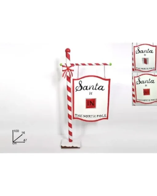 Insegna In Metallo Decorazione Di Natale