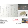 Luci Natalizie Tenda 300 Led Luce Bianca 6Mt