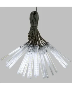 Luci Per Albero Di Natale Goccia Di Luce Luminosa Effetto Pioggia 400 Led