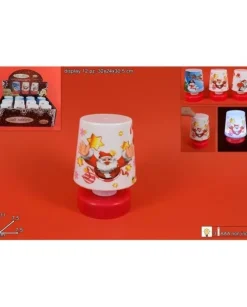 Lume Soggetti Natalizi Con Luce 11X7,5X7,5 Cm