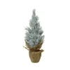 Mini Albero Smerigliato Da Interno Colore Green/Whitemisura Dia12.00-H30.00Cm