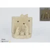 Nativita Libro In Ceramica Con Luce Beige