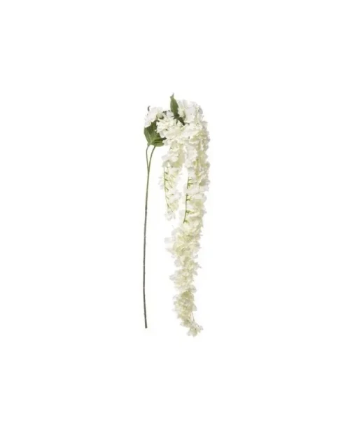 Ortensia Cascante 155Cm Bianco Per Decorazioni Di Natale