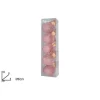 Palla Bambolina 8Cm 5Pz Pelliccia Rosa S