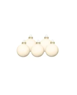 Pallina Sfera Di Vetro Liscia 150Mm Champagne Per Albero Di Natale 1Pz