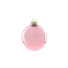 Pallina Sfera Di Vetro Liscia 150Mm Rosa Per Albero Di Natale 1Pz