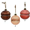 Palline Sfere Di Vetro Decorate Per Albero Di Natale 80Mm 2 Pz