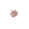 Pick Ortensia Innevata 21Cm Rosa Per Decorazioni Di Natale