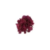 Pick Ortensia Innevata 21Cm Burgundy Per Decorazioni Di Natale