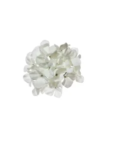 Pick Ortensia Innevata 21Cm Bianca Per Decorazioni Di Natale