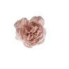Pick Peonia Innevata 23Cm Cipria Decorazioni Natalizie
