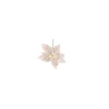 Pick Poinsettia Deluxe Velvet 19Cm Rosa Per Decorazioni Natalizie