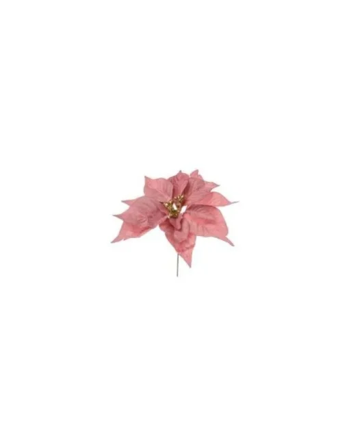 Pick Ramo Poinsettia Rosa