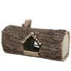 Portacandele Tronco D'Albero Da Esterno