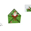 Portalettere In Latta C/Babbo Natale Sy6