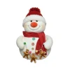 Pupazzo Di Neve Con Decori Pan Di Zenzero
