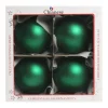 1Pz Pallina Di Vetro Tinta Unita Verde Opaco 100Mm