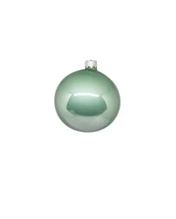 1Pz Pallina Sfera Di Vetro Liscia 80Mm Per Albero Di Natale Tiffany