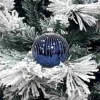 1Pz Pallina Sfera Di Vetro Decorata A Mano 80Mm Per Albero Di Natale