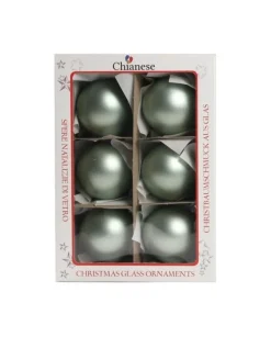 1Pz Pallina Sfera Di Vetro Tiffany Opaco 60Mm