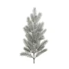 1Pz Rametto Pino Innevato In Pe Effetto Real Touch 36 Cm