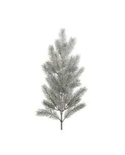 1Pz Rametto Pino Innevato In Pe Effetto Real Touch 36 Cm