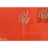 Ramo 44Cm Con Bacche Bianche Per Decorazioni Di Natale