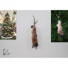 Scoiattolo Su Ramo 30Cm Per Albero Di Natale