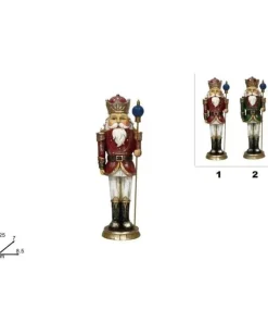 Soldato Schiaccianoci Poliresina 25X7X8,5 Cm