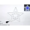 Stella Luminosa Neon Bianco Freddo 54Cm