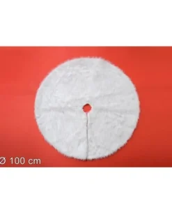 Tappeto Copri Base Per Albero Di Natale O100 Cm