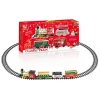 Trenino Natalizio A Batteria 470 Cm Con Led